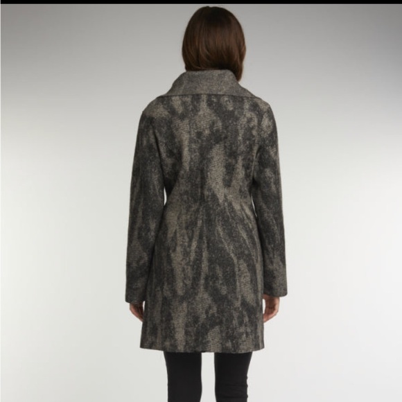 Boiled wool side zip jacket - Picture 3 of 3